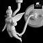 Светильник настенный Arte Lamp ANGELINA A5349AP-1WH 40Вт E14