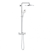 Душевая система GROHE Rainshower SmartActive 310 26647LS0 белый/хром