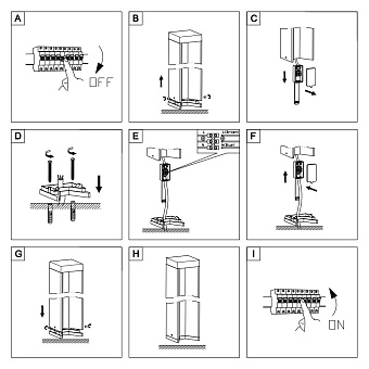 Светильник ландшафтный Maytoni Essen O596FL-L9B4K1 9Вт IP54 LED чёрный