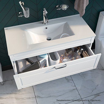 Тумба под раковину напольная IDDIS Oxford OXF10W1i95 46х100,3х81см