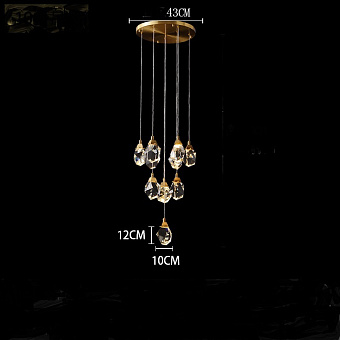Светильник подвесной ImperiumLOFT Cristel 193599-26 50Вт LED