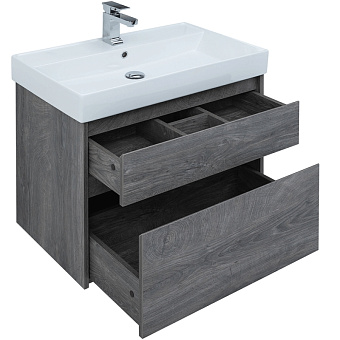 Тумба под раковину подвесная AQUANET Nova Lite 242273 44х72,4х57,3см