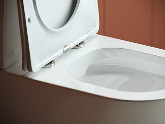 Унитаз напольный Ceramica Nova HIGHLIGHT CN1802 безободковый с микролифтом