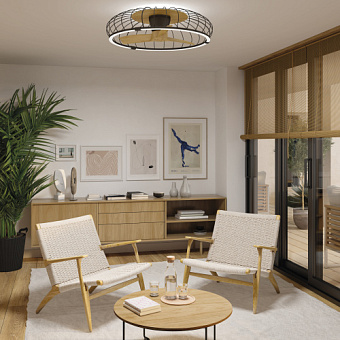 Люстра-вентилятор Mantra NATURE 7808 75Вт LED
