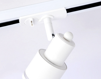 Трековый светильник Ambrella Track System GL5205 12Вт GU10 белый для однофазного трека