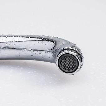 Смеситель для кухни Maxonor MN4115-2 поворотный излив хром