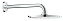 Верхний душ GROHE Rainshower Cosmopolitan 210 26052000 хром