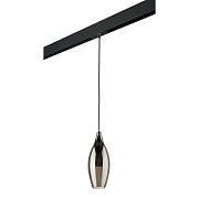 Трековый светильник Lightstar Pentola PRO803027 25Вт G9 дымчатый для однофазного трека