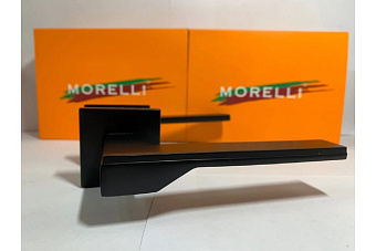 Дверная ручка нажимная MORELLI PIERRES MH-49-S6 BL чёрный