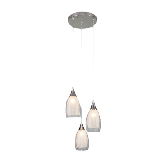 Светильник подвесной Eurosvet Cosmic 50085/3 хром 15Вт E14