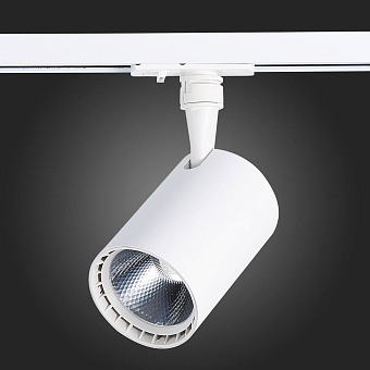 Трековый светильник ST Luce CAMI ST351.536.15.24 15Вт LED матовый белый для однофазного трека