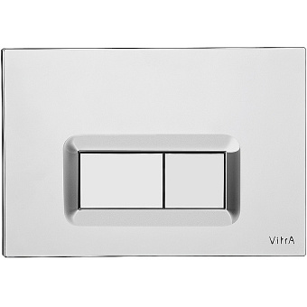 Панель смыва VITRA Loop R 740-0680 хром