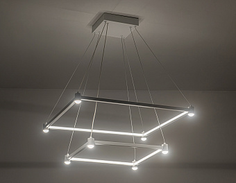 Люстра подвесная Ambrella COMFORT LineTech FL5595 60Вт 10 лампочек LED