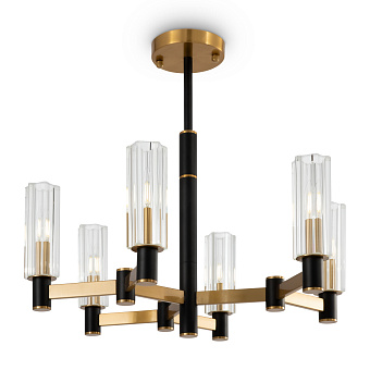 Люстра Freya Ambra FR5167PL-06BS 40Вт 6 лампочек E14