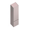 Пенал подвесной KERAMA MARAZZI CUBO CU.165Lh\MAL 30х35х165см Мальва