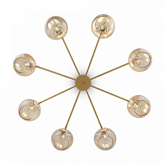 Люстра подвесная Freya Circle FR5183PL-08G 60Вт 8 лампочек E14