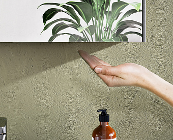 Шкаф зеркальный VITRA Core 66909 16х60х70см с подсветкой