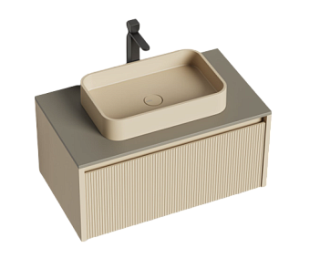 Тумба под раковину подвесная SALINI DOMINO 27D108IN 80х50х40см