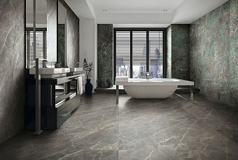 Полированный керамогранит REX 761671 GRIS GLOSSY RET 80х80см 1,28кв.м.