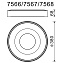 Светильник потолочный Mantra COIN 7568 56Вт LED