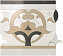 Декор Atlas Concord Италия Marvel AVW5 Elegance Fascia Cold 60х60см 0,36кв.м.