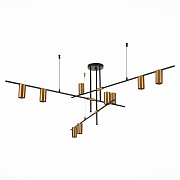 Люстра потолочная ST Luce SORMANO SL1206.402.09 63Вт 9 лампочек GU10