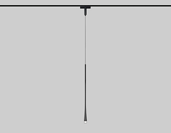 Магнитный трековый светильник Ambrella Track System GV1637 6Вт LED чёрный