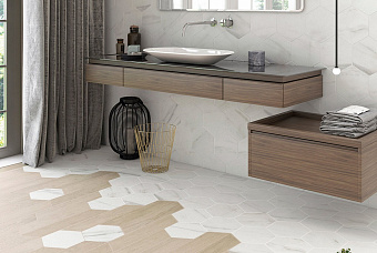 Матовый керамогранит WOW 60 Grad 120275 Grad Chevron B Wood Light 9,8х52,2см 0,456кв.м.