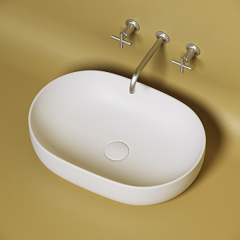 Раковина накладная Ceramica Nova ELEMENT CN6047MW 60х41,5см