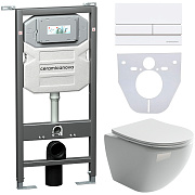 Инсталляция с унитазом Ceramica Nova CN4002_1002W_1000