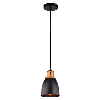 Светильник подвесной Arte Lamp EURICA A4248SP-1BK 60Вт E27