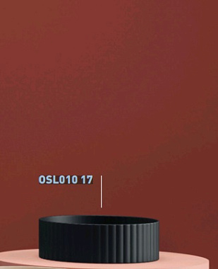 Консоль под раковину ArtCeram Vogue ACA058 17+TFA012 91+OSL010 17 00 Matt black