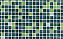 Стеклянная мозаика Ezzari VERDE №8 белый/зелёный 31,3х49,5см 2кв.м.