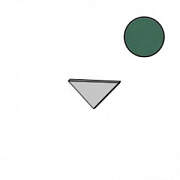 Вставка Atlas Concord Италия Prism A41C Emerald Corner A.E. 1,4х1,4см 0,004кв.м.