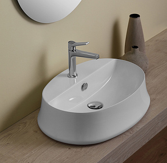 Раковина на столешницу SIMAS SHARP SH05bi*1 60х42см