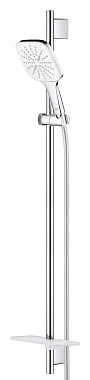 Душевой гарнитур GROHE Rainshower SmartActive 26586LS0 белый/хром