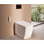 Унитаз напольный VITRA V-Care 7232B403-6217 безободковый с микролифтом