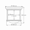 Светильник потолочный Hinkley hadrian QN-HADRIAN-MINI-F-OZ-CLEAR 60Вт E27
