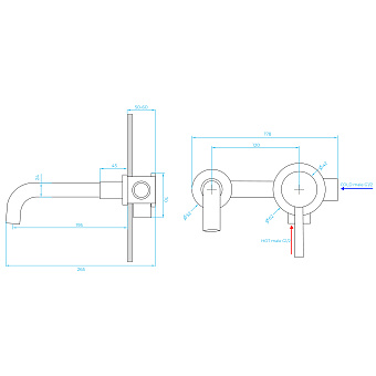Смеситель для душа RGW Shower Panels 51140547-01 SP-47 хром