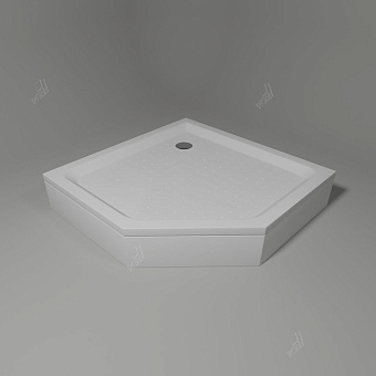 Душевой поддон RGW Acryl 16180500-41 LUX/TN-TR 100х100см