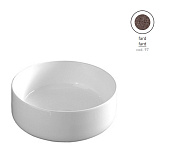 Раковина накладная ArtCeram Cognac COL001 97 00 42х42см