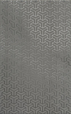Декор KERAMA MARAZZI Ломбардиа HGD\C371\6399 серый темный 25х40см 1кв.м.