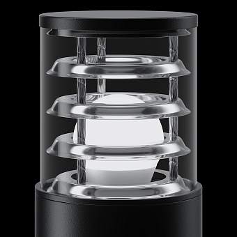 Светильник ландшафтный Maytoni Bronx O576FL-01B1 60Вт IP54 E27 чёрный