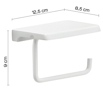 Держатель туалетной бумаги Gedy 2039(02) белый