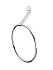 Полотенцедержатель Stil Haus Bucket BK07(08) хром 23см