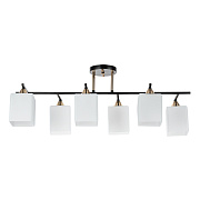Люстра потолочная Arte Lamp MEROPE A4071PL-6BK 40Вт 6 лампочек E27