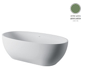 Ванна каменная ArtCeram Hoop ACW002 44 170х70см отдельностоящая
