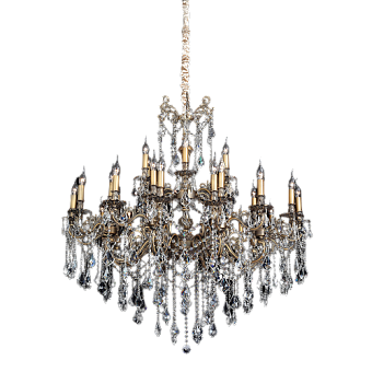 Люстра подвесная Lucia Tucci BARLETTA 122.16.8.6 antique 1800Вт 30 лампочек E14