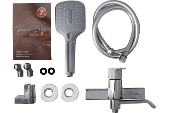 Смеситель для ванны Maxonor PL3284 хром