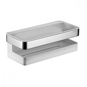 Полка в ванную квадратная Keuco Collection Moll 12758010000 1-ярусная 11х24см хром